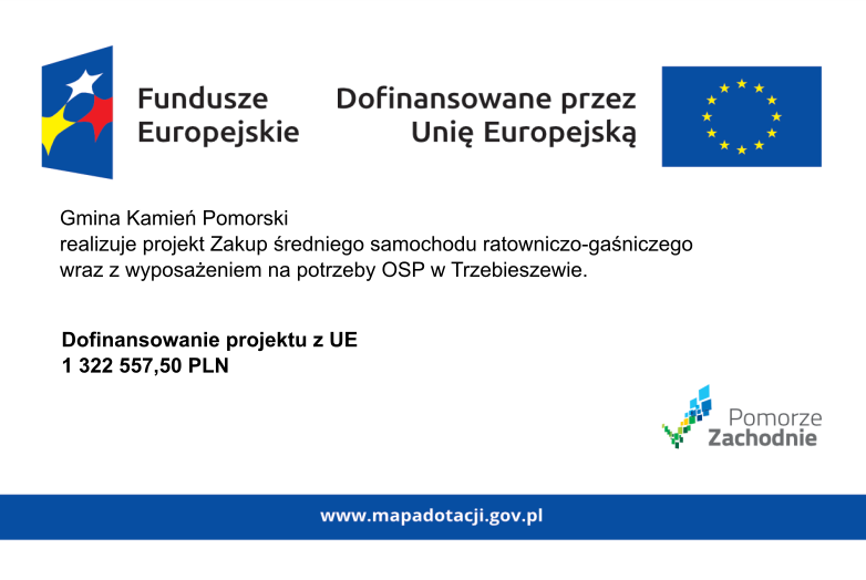 Zakup średniego samochodu ratowniczo-gaśniczego wraz z wyposażeniem na potrzeby OSP w Trzebieszewie
